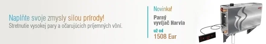 Parné generátory do sauny - parná kabína Parné generátory do sauny - parná kabína
