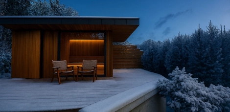 Prémiový saunový dom Prémiový saunový dom