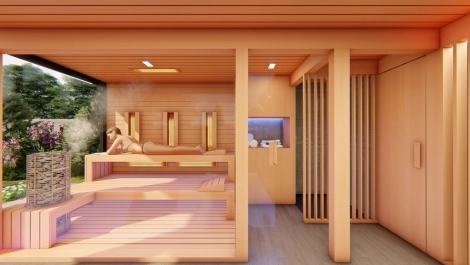 Záhradná sauna wellness Záhradná sauna wellness